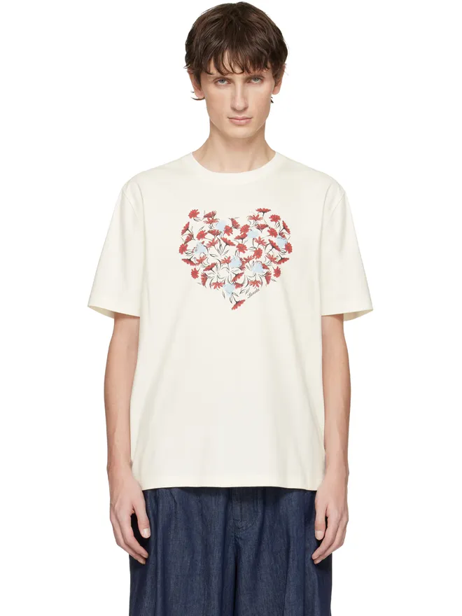 Lanvin Lanvin Daisy Heart Tシャツの商品画像
