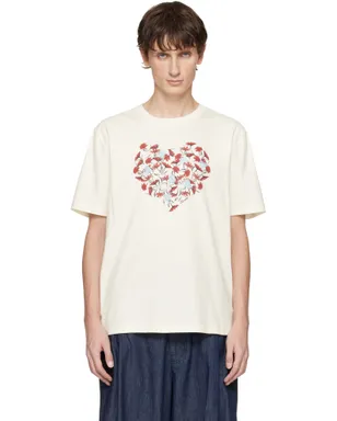 Lanvin Daisy Heart Tシャツ - サムネイル1