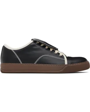 Lanvin DBB1 レザー タン スニーカー - サムネイル1