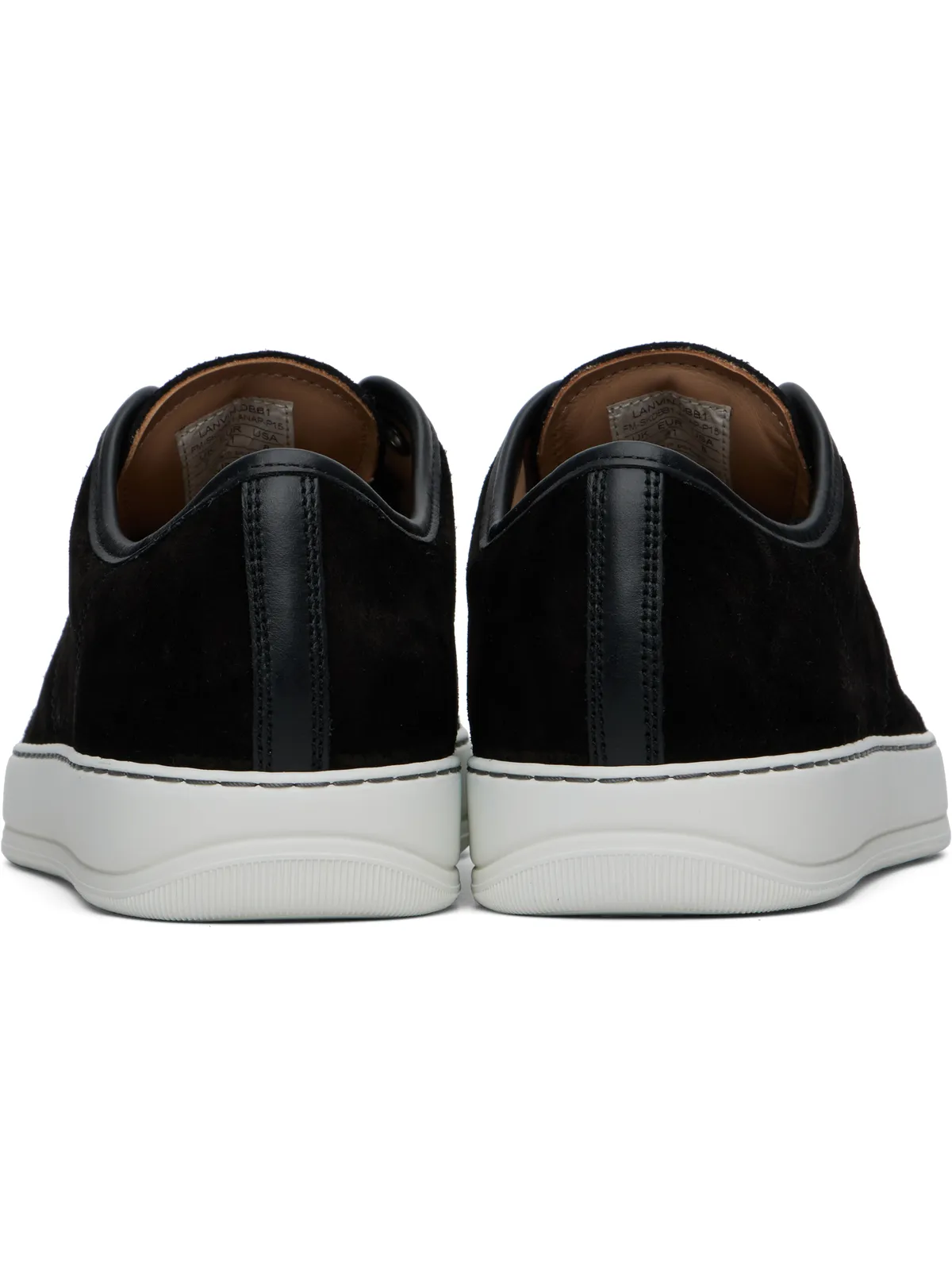 Lanvin DBB1 Leather & Suede スニーカー - 画像2