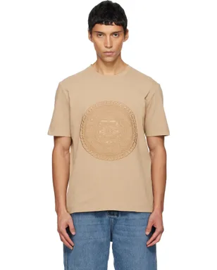 BALMAIN 'Balmain' Médaille エンブロイダリー Tシャツ - サムネイル1
