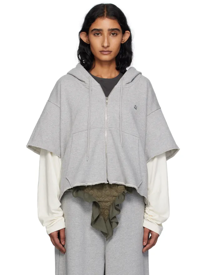 Pushbutton Pushbutton ローエッジ ジップアップフーディの商品画像