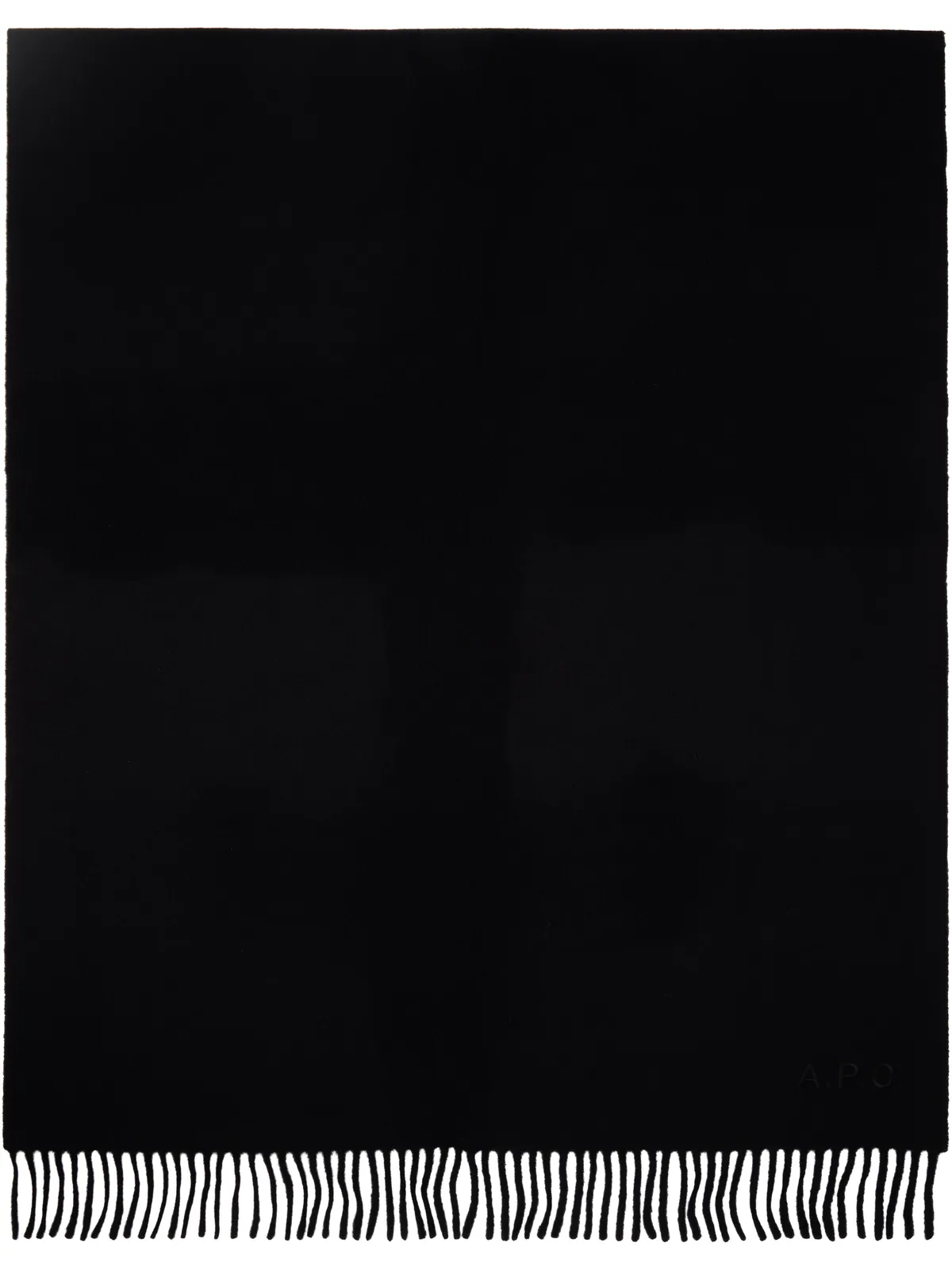 A.P.C. Alix エンブロイダリー マフラー - 画像1