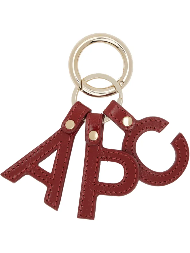 A.P.C. A.P.C. Lettres 'A.P.C.' キーホルダーの商品画像