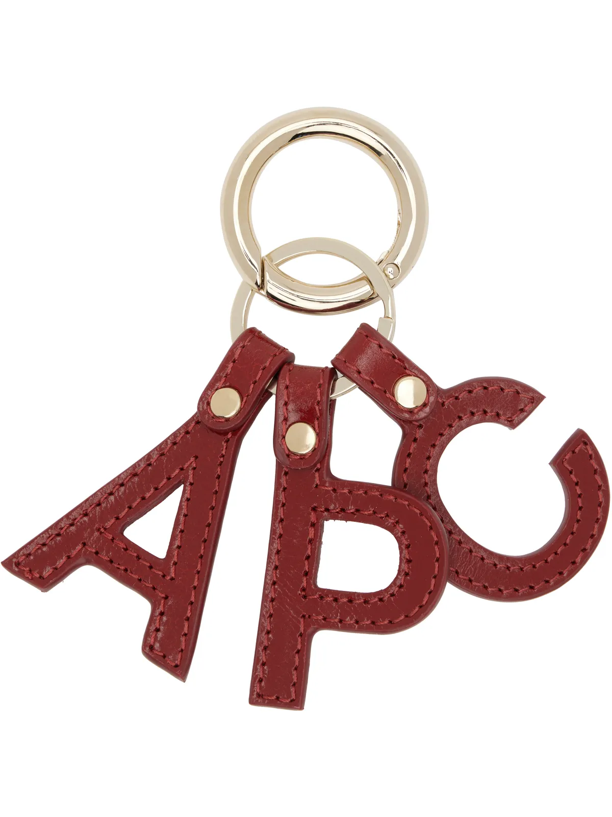 A.P.C. Lettres 'A.P.C.' キーホルダー - 画像1