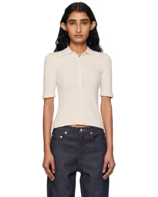 A.P.C. Joelle ニットポロシャツ - サムネイル1