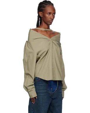 Pushbutton ドロップショルダー シャツ - サムネイル2