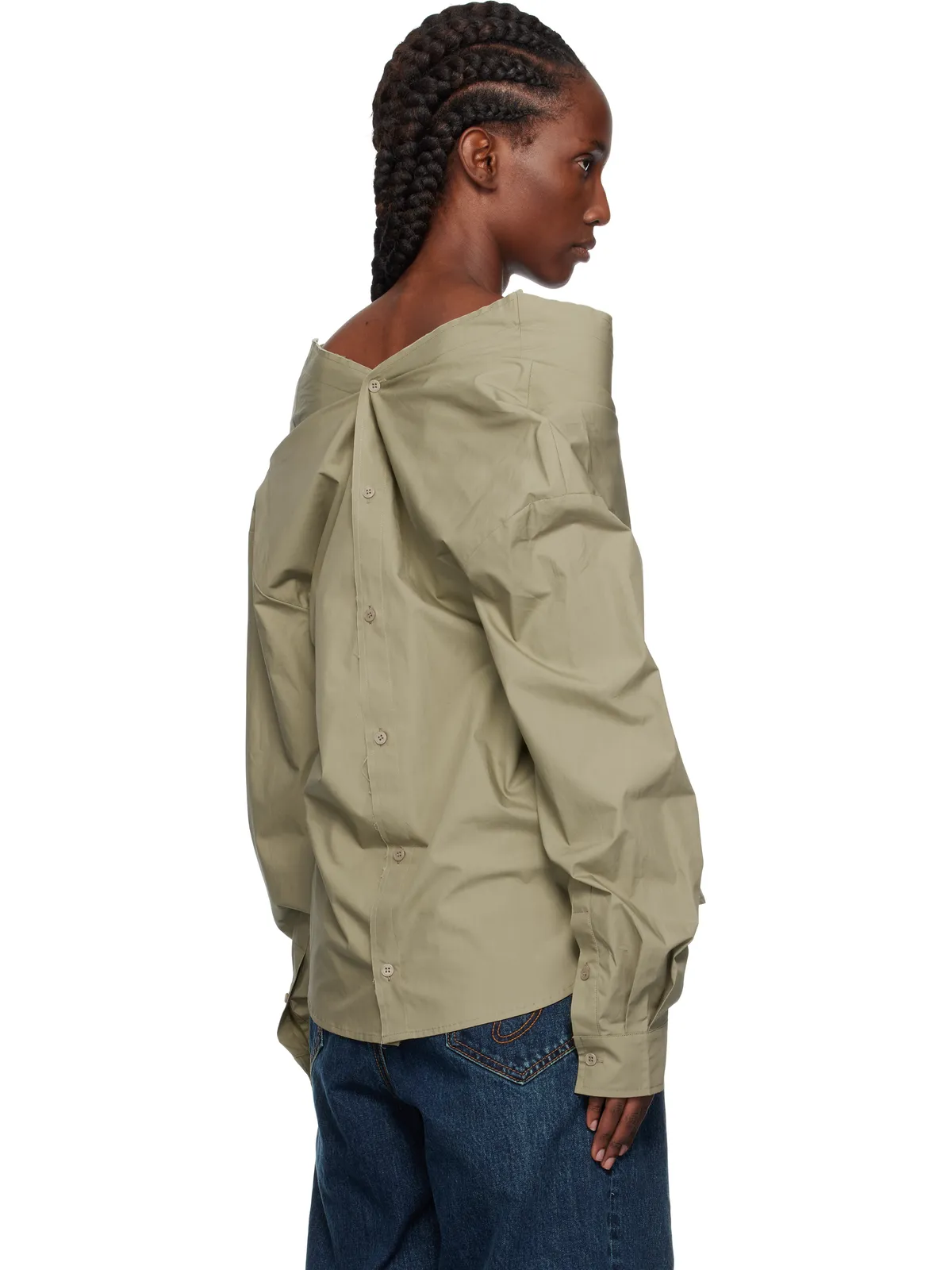 Pushbutton ドロップショルダー シャツ - 画像3