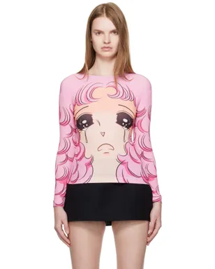 Pushbutton SSENSE限定 Crying Girl 長袖Tシャツ - サムネイル1
