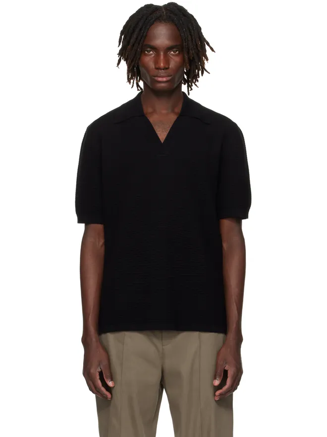 A.P.C. A.P.C. Livio ニットポロシャツの商品画像