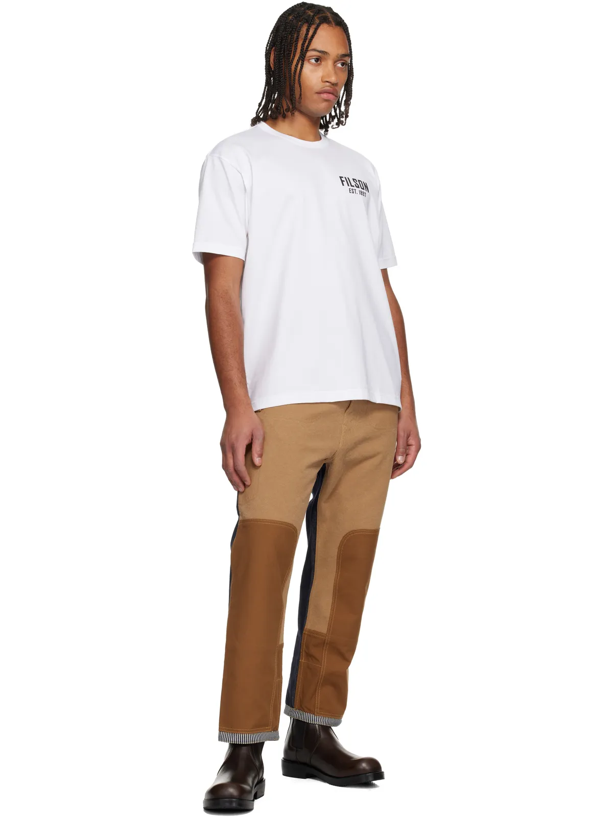 Junya Watanabe Filsonエディション コットン ジャージ Tシャツ - 画像4