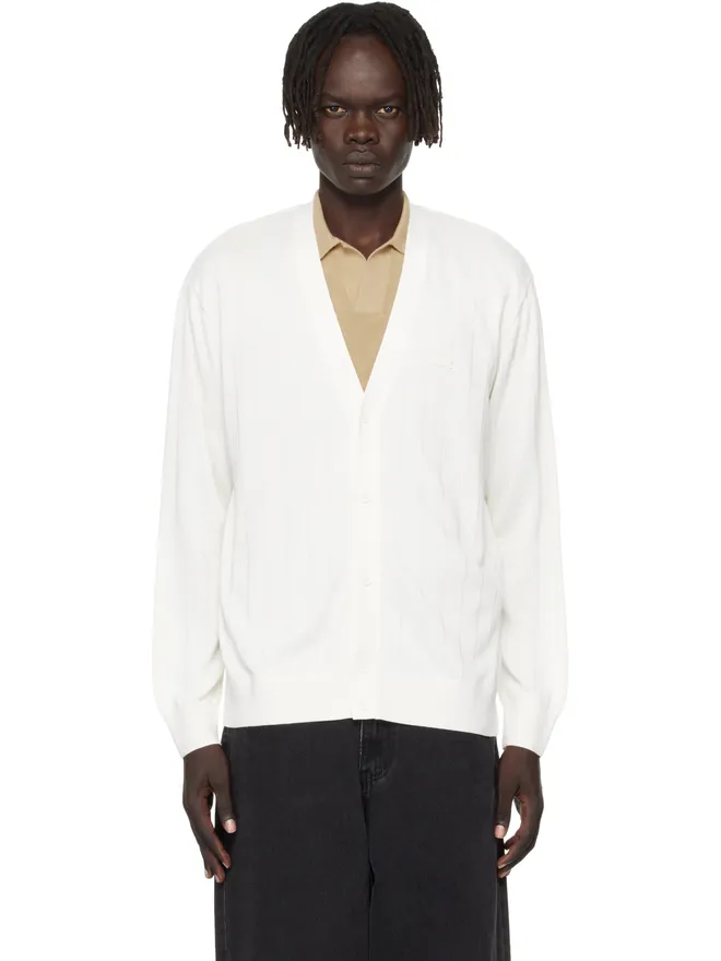 Lacoste Lacoste Fluid リブニット カーディガンの商品画像