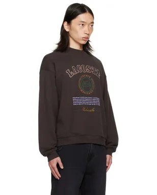 Lacoste Heritage エンブロイダリー フリース スウェットシャツ - サムネイル2