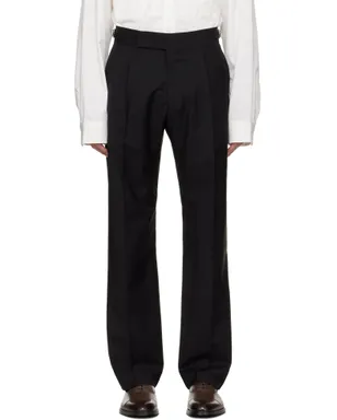 Paul Smith Single-Pleat Wool-Mohair イブニング トラウザーズ - サムネイル1