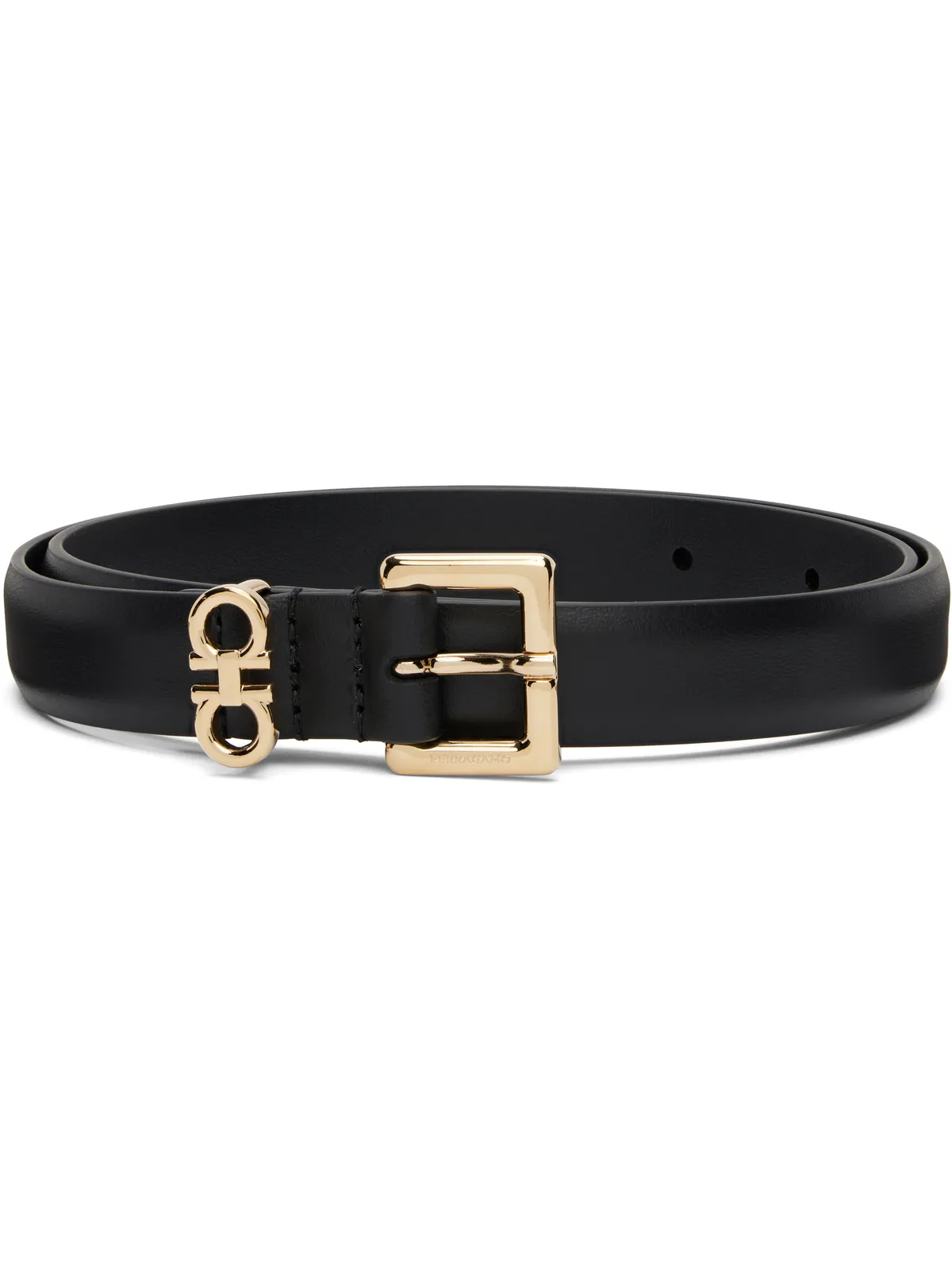 FERRAGAMO Gancini Skinny ベルト - 画像1