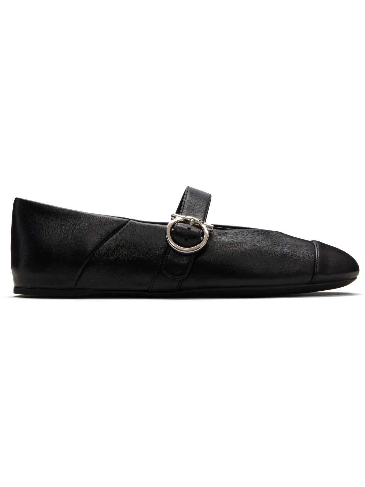 FERRAGAMO Gancini フラットシューズ - 画像1