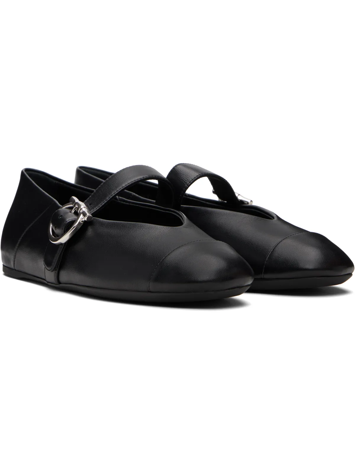 FERRAGAMO Gancini フラットシューズ - 画像4