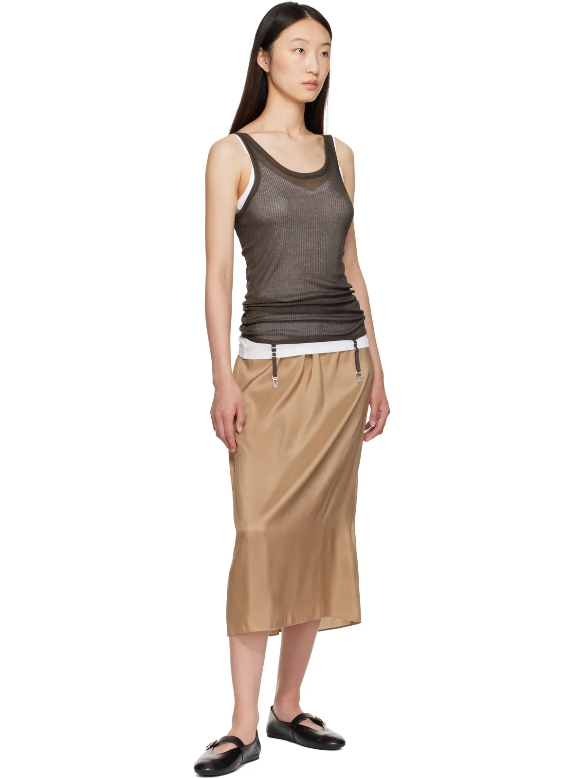 FERRAGAMO Gancini フラットシューズ - 画像5