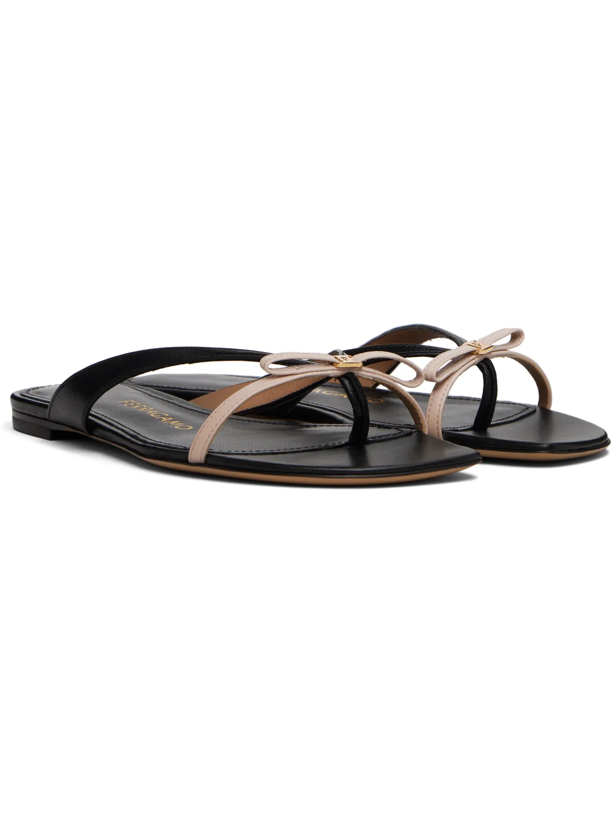 FERRAGAMO Mini Bow ビーチサンダル - 画像4