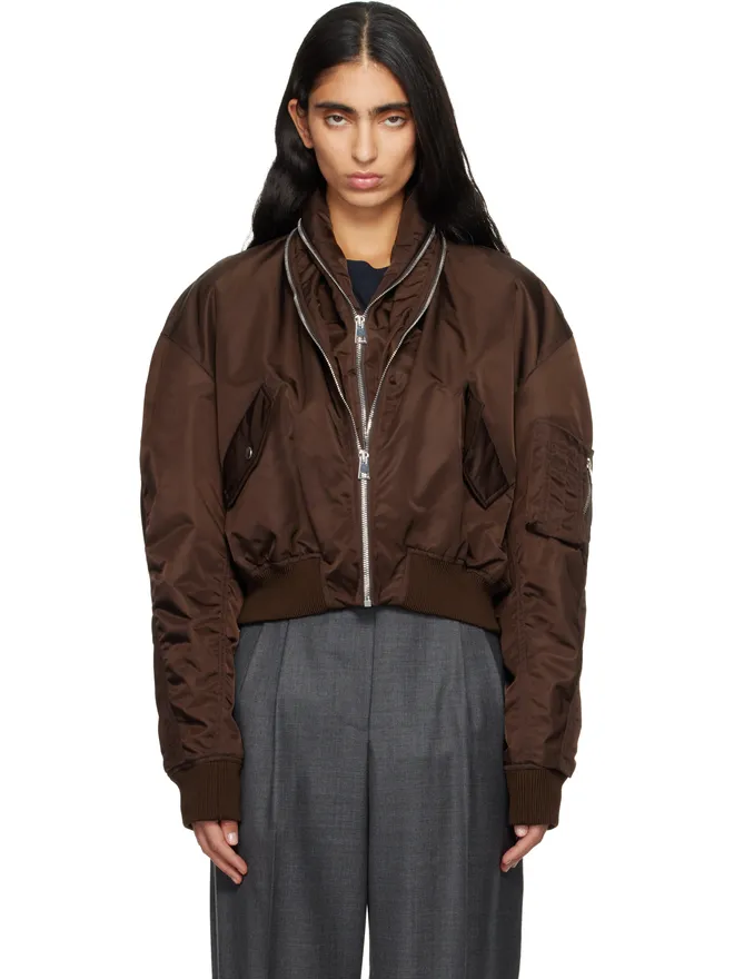 Givenchy Givenchy ショールカラー ジップアップ ボンバージャケットの商品画像