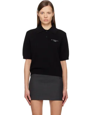 Givenchy ウール＆カシミヤ ニットポロシャツ - サムネイル1