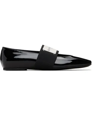 Givenchy Sliced Square エナメルレザー バレエシューズ - サムネイル1