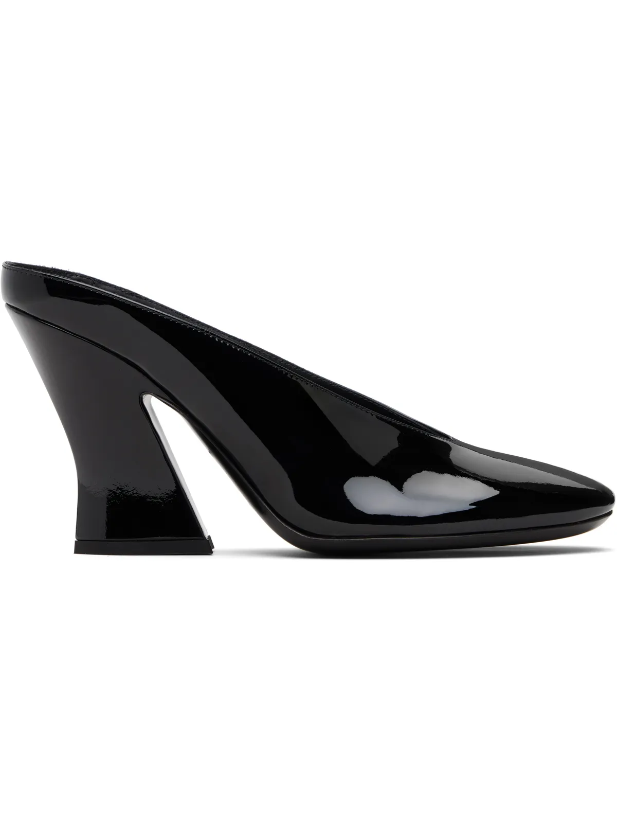 Givenchy ブラック Sculpted Mule ヒール - 画像1