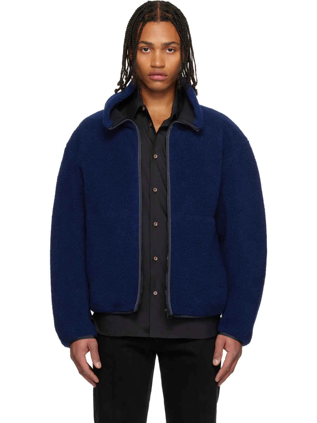 Givenchy ウール フリース ボンバージャケット - 画像1