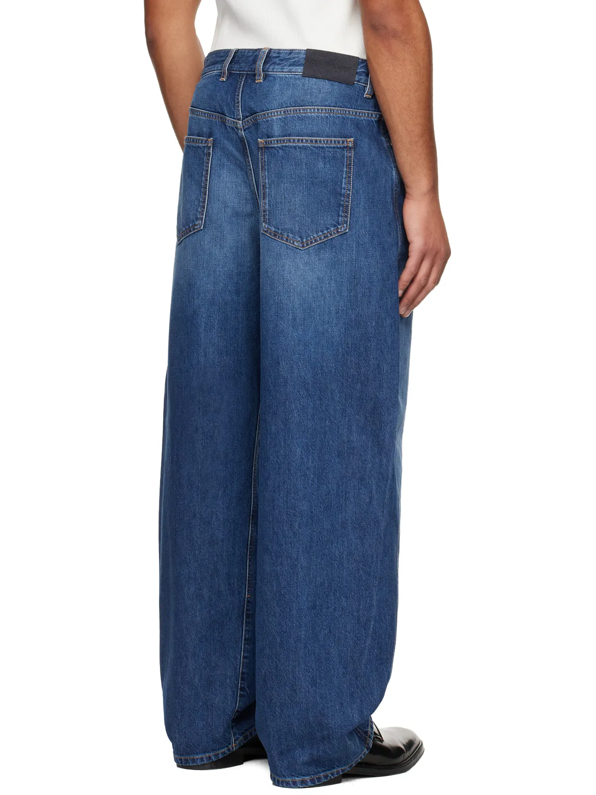Givenchy Couture Seam ウォッシュド デニム ジーンズ - 画像3