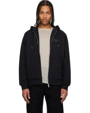 Givenchy 'GIVENCHY' Stamp Print ジップフーディ - サムネイル1