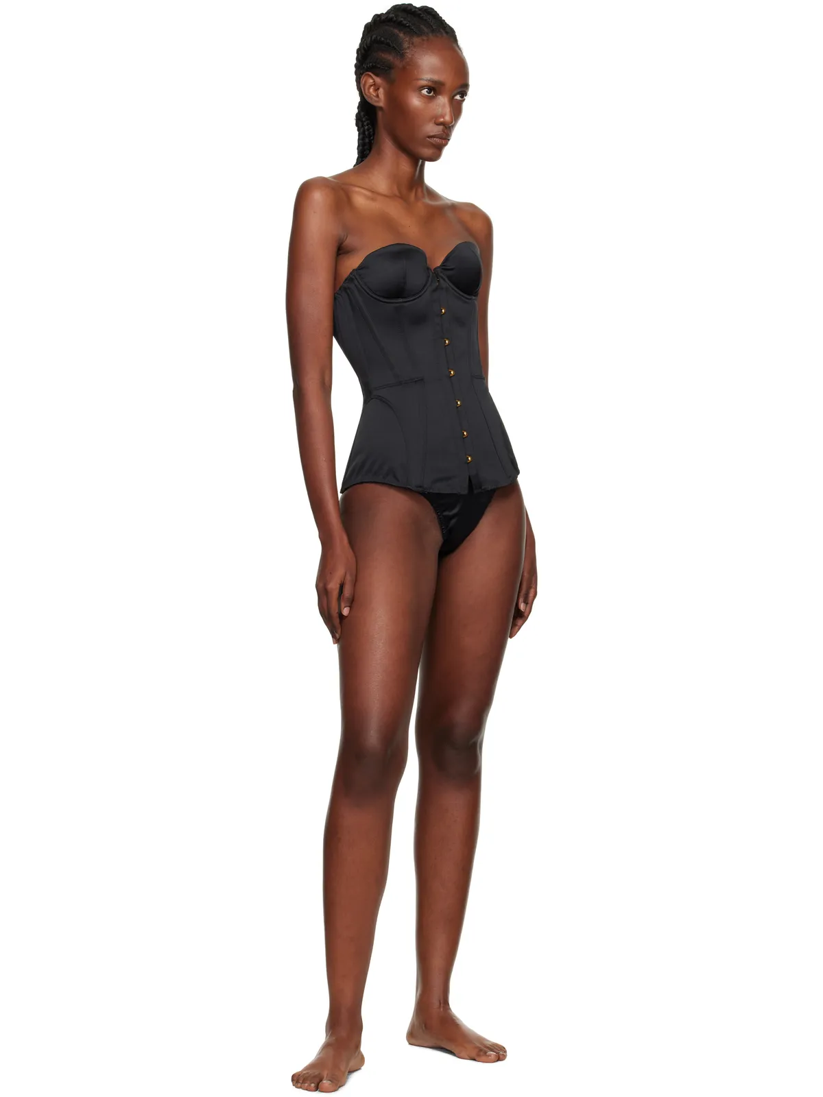 Agent Provocateur Mercy サテン コルセット - 画像4