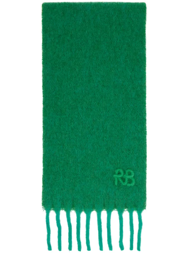Ruslan Baginskiy Ruslan Baginskiy フリンジ アルパカブレンド ミッド マフラーの商品画像