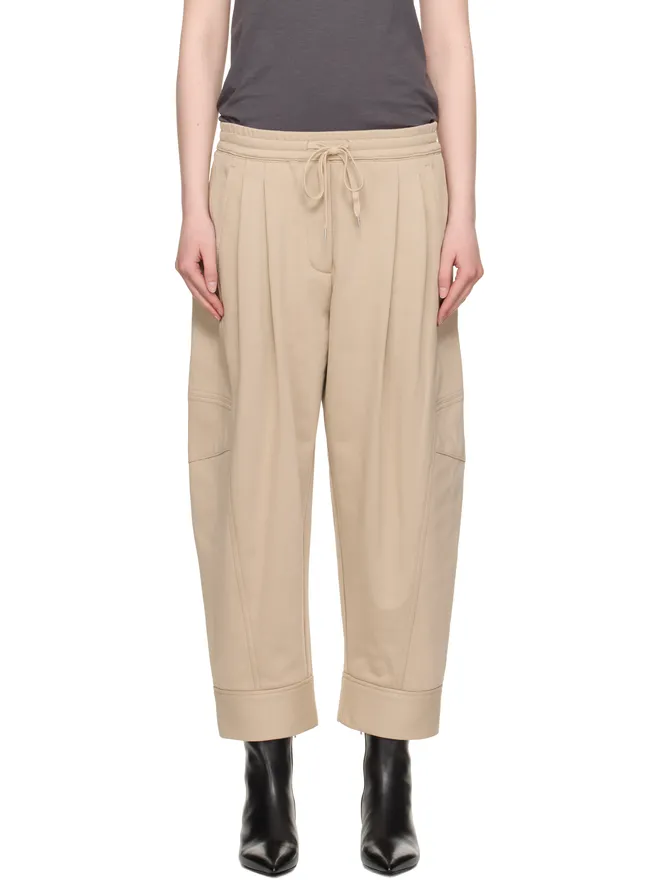 3.1 Phillip Lim 3.1 Phillip Lim カーブド ワイドレッグ クロップド スウェットパンツの商品画像