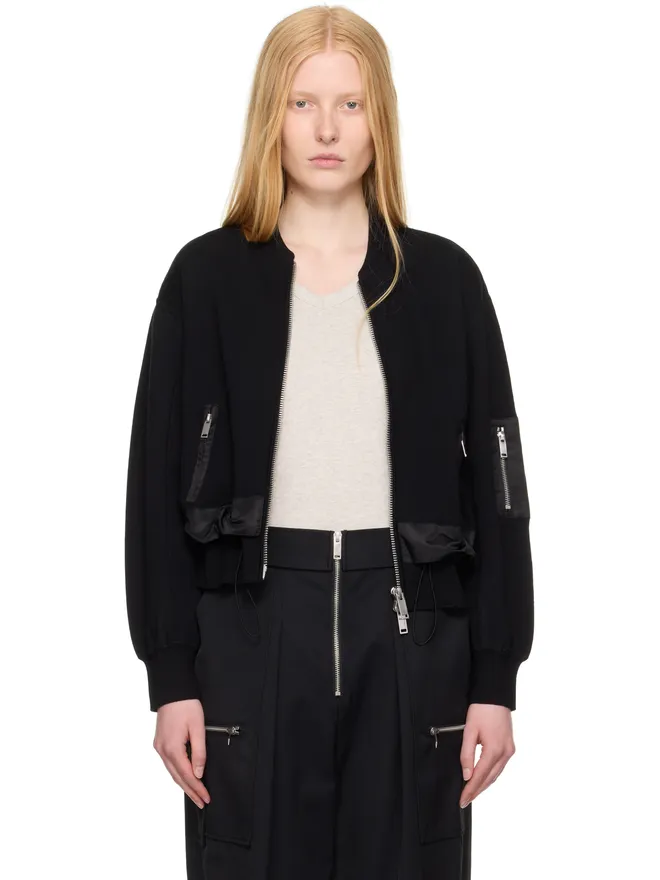 3.1 Phillip Lim 3.1 Phillip Lim ダブルレイヤー ボンバージャケットの商品画像