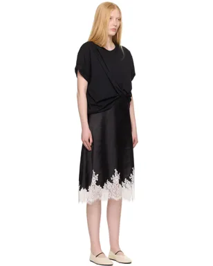 3.1 Phillip Lim ドレープ Tシャツ スリップ コンボ ミディアムワンピース - サムネイル2