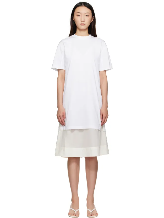 3.1 Phillip Lim 3.1 Phillip Lim Oversized T-shirt Combo ミディアムワンピースの商品画像