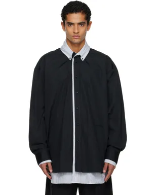 ALAINPAUL Double-Layered L/S オーバーシャツ - サムネイル1