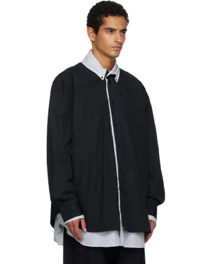 ALAINPAUL Double-Layered L/S オーバーシャツ - サムネイル2