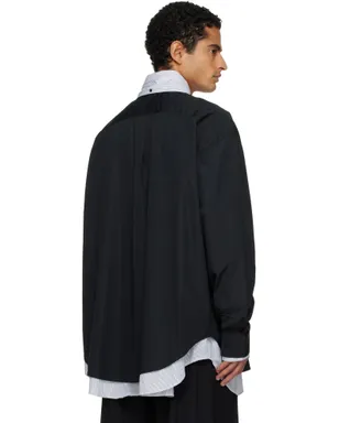 ALAINPAUL Double-Layered L/S オーバーシャツ - サムネイル3