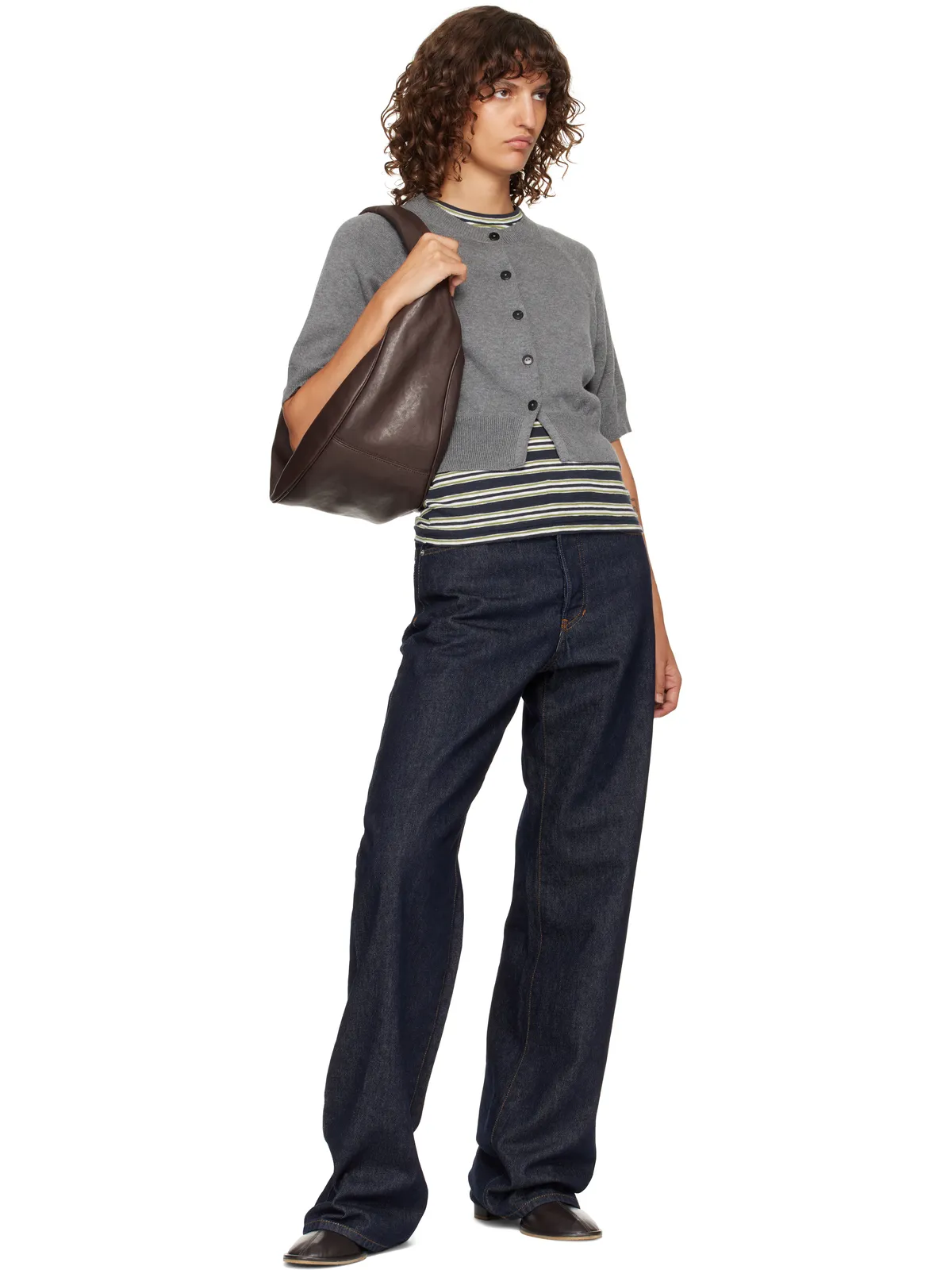 BY FAR Josiah ナッパ ラムレザー アンクルブーツ - 画像5