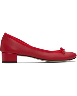 Repetto レッド Camille ヒール - サムネイル1