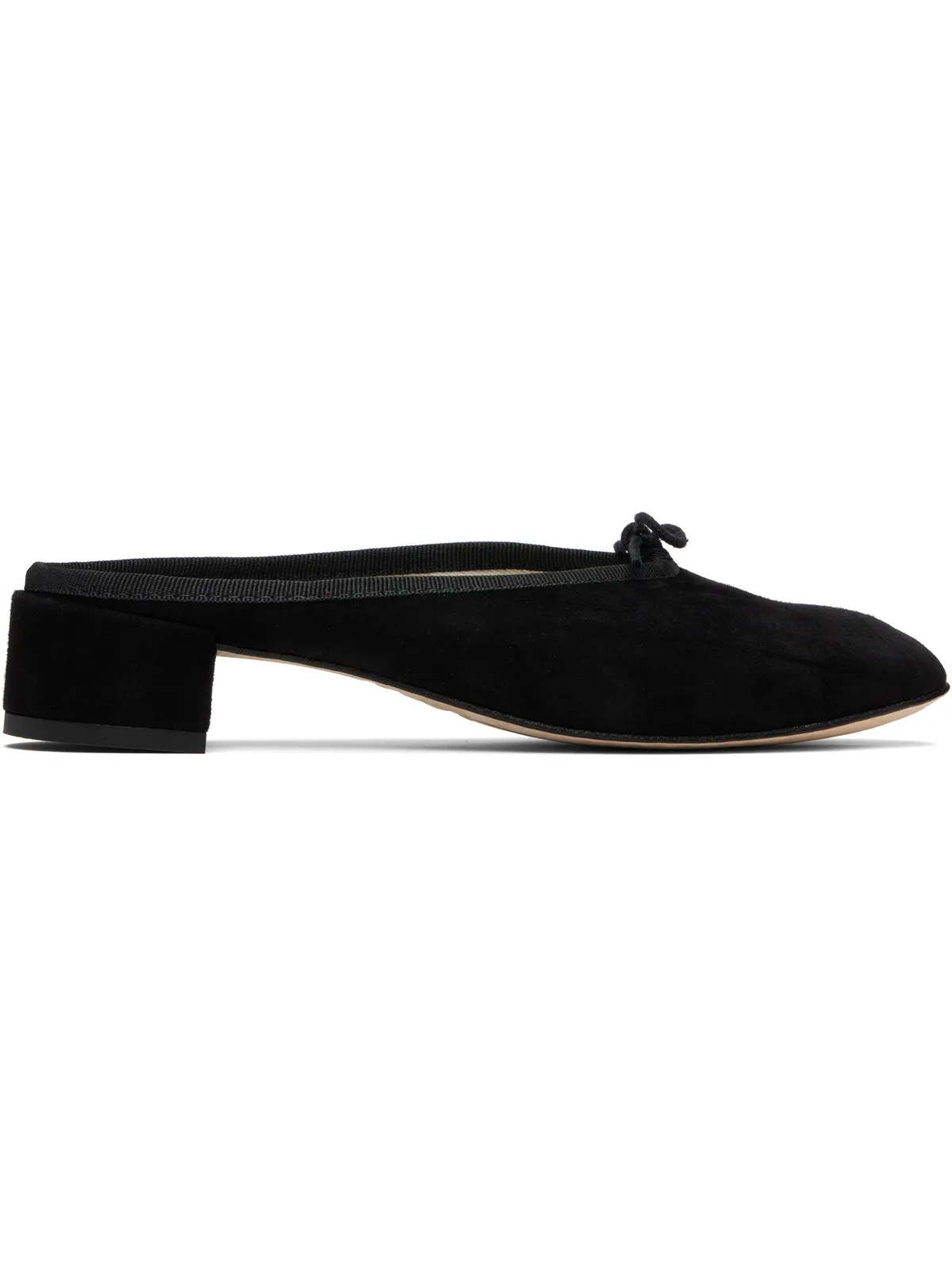 Repetto ブラック Camille ミュール - 画像1