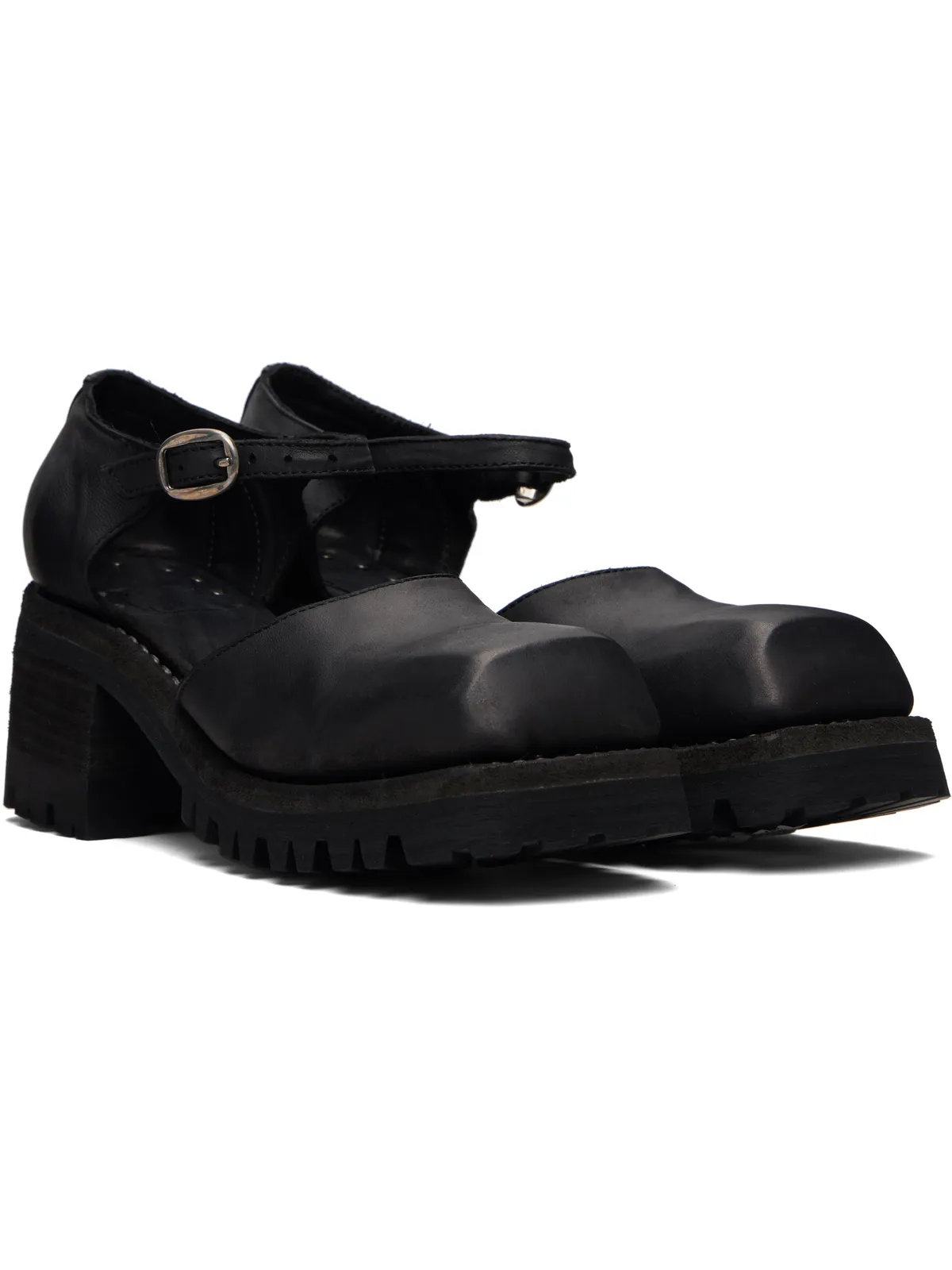 Guidi Soft Horse メリージェーン ローファー - 画像4