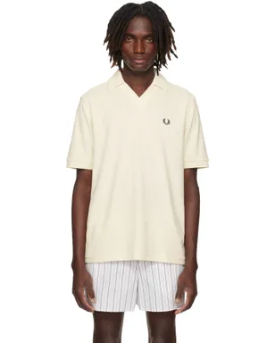 Fred Perry スキッパーカラー タオリング ポロシャツ - サムネイル1