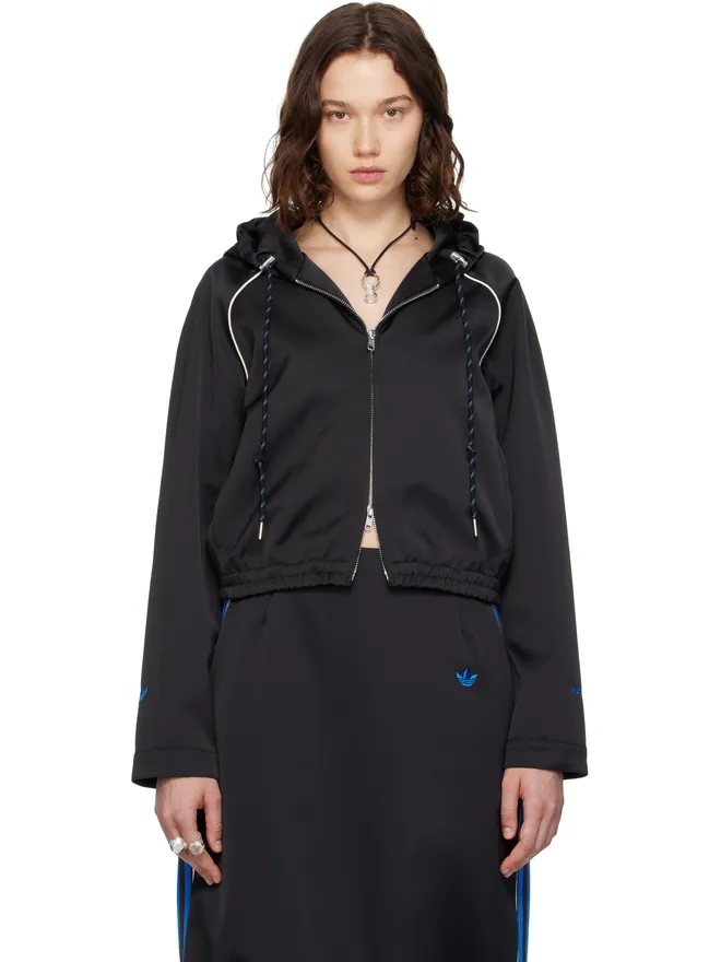 Wales Bonner Wales Bonner adidas Originalsエディション サテン フーディの商品画像