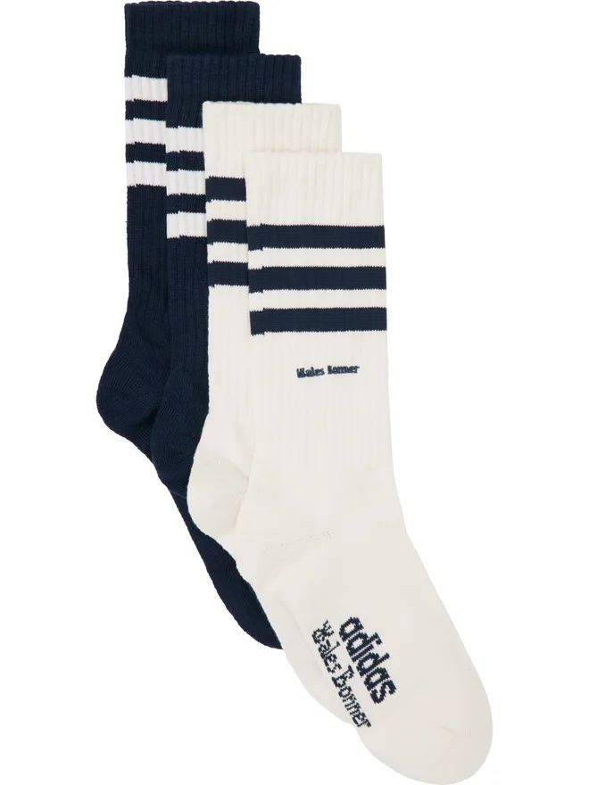 Wales Bonner Wales Bonner adidas Originalsエディション 3-Stripes ソックス 2足セットの商品画像