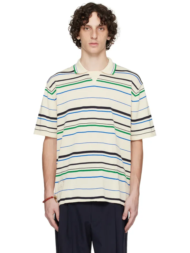Wales Bonner Wales Bonner adidas Originalsエディション ニットポロシャツの商品画像