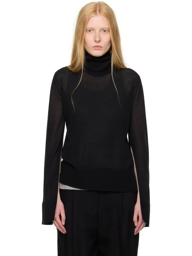 TOTEME TOTEME Slit Sleeve タートルネックの商品画像