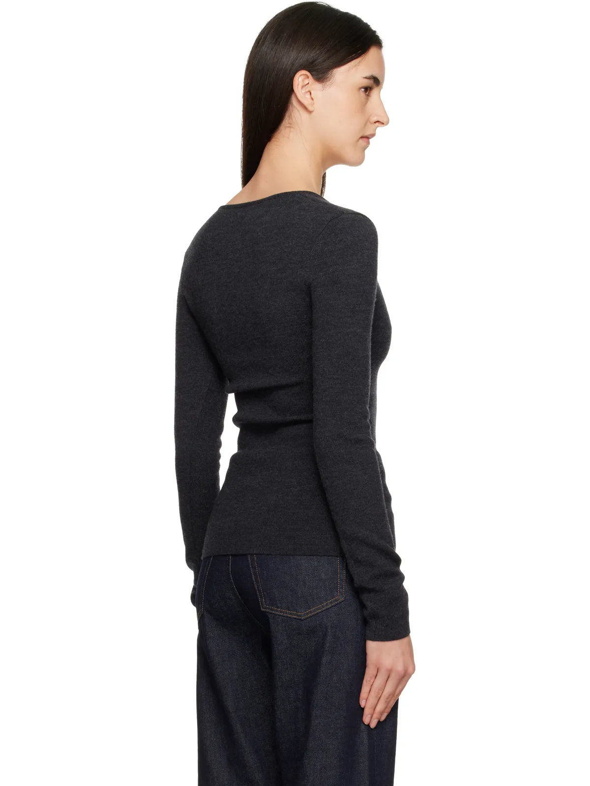 TOTEME Compact Knit トップス - 画像3
