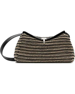 TOTEME T-Lock Woven-Leather クラッチバッグ - サムネイル1